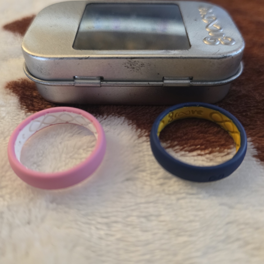 Groove Life Silicone Ring Duo NWOT